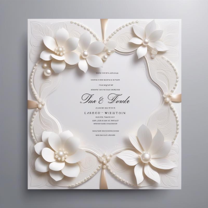 00117-1704316122-wedding invitation card design,template in white that has embossed flower image,with pearls,.png